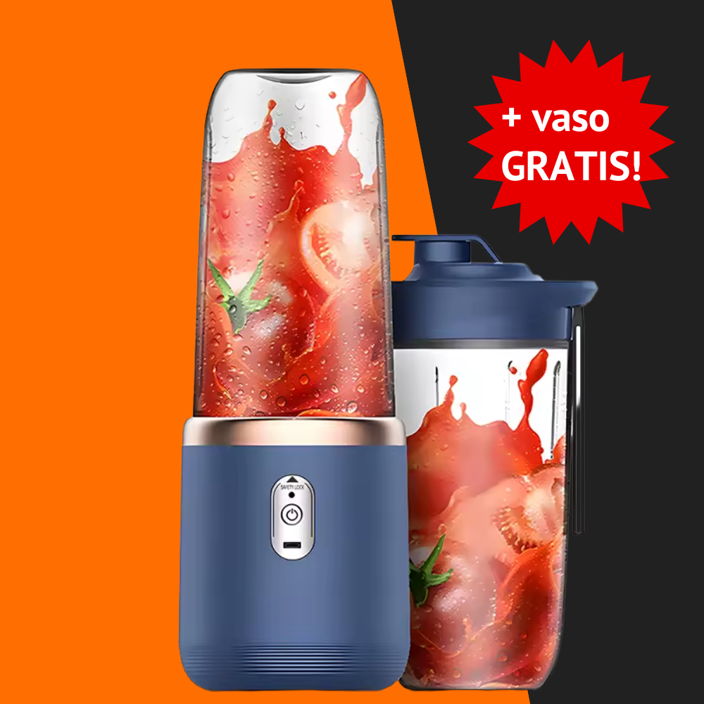 Batidora Portátil + Vaso GRATIS