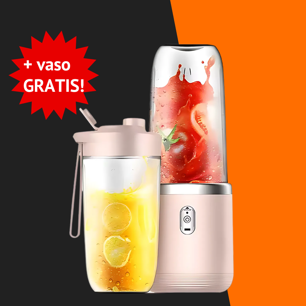 Batidora Portátil + Vaso GRATIS