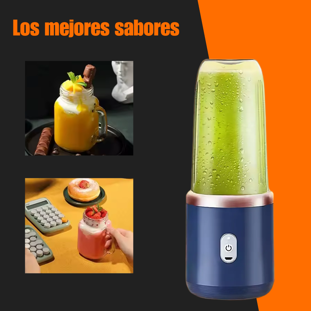 Batidora Portátil + Vaso GRATIS