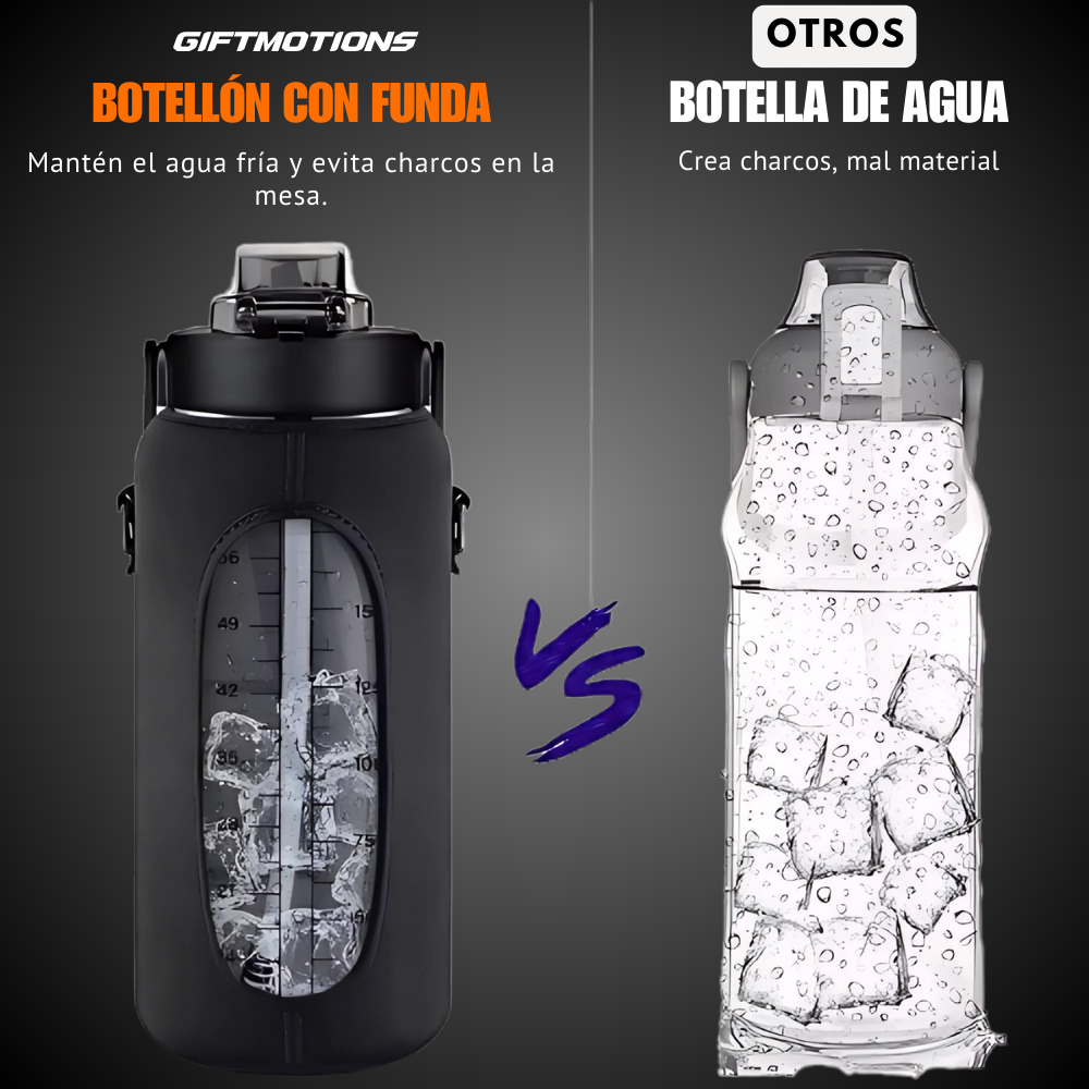 Botellón con funda 2 en 1